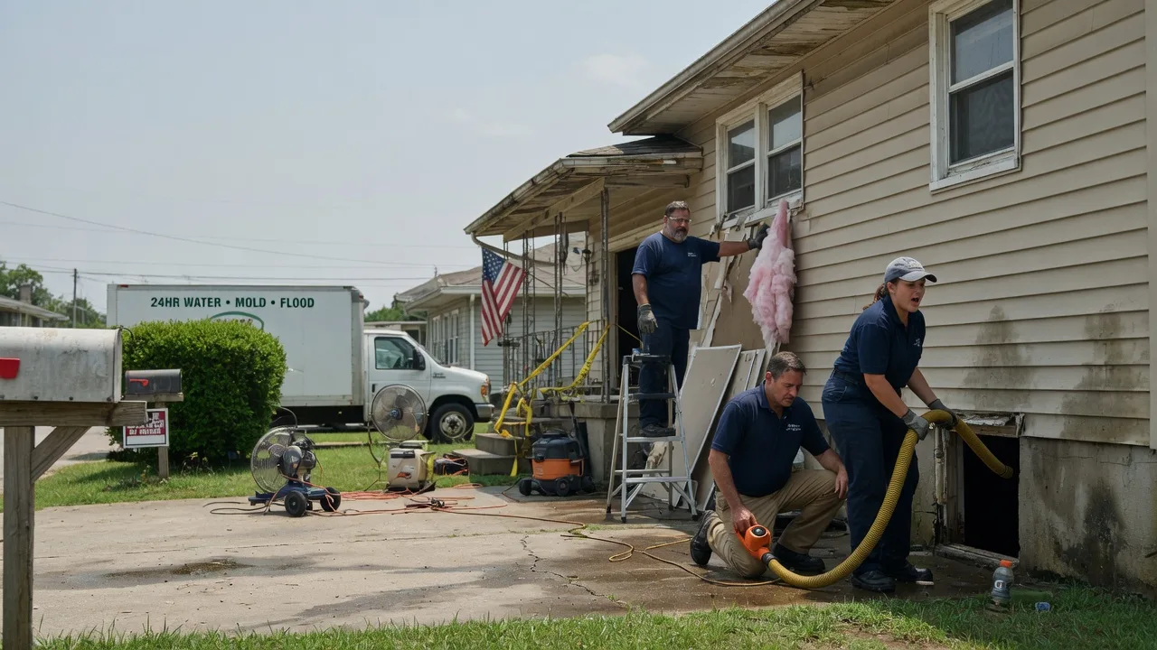 Water Damage Repair in Spiro, OK near me